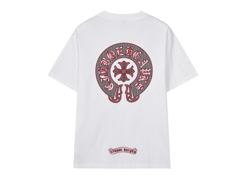Chrome Hearts T-Shirt 2025 Appliqué heavy embroidery Tee