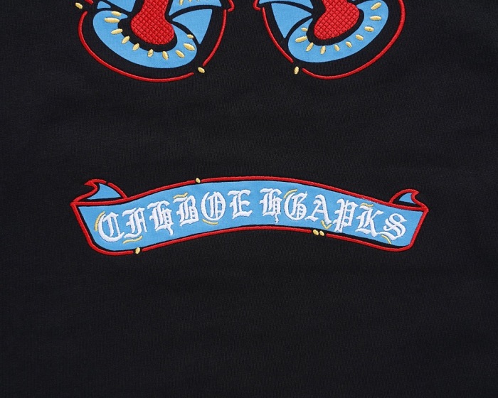 Chrome Hearts T-Shirt 2025 Appliqué heavy embroidery Tee