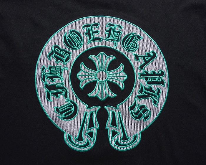 Chrome Hearts T-Shirt 2025 Appliqué heavy embroidery Tee