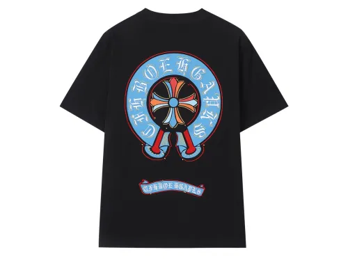 Chrome Hearts T-Shirt 2025 Appliqué heavy embroidery Tee