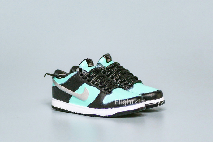 Mini Sneaker Tiffany C0 x Nike Dunk SB 3D keychain