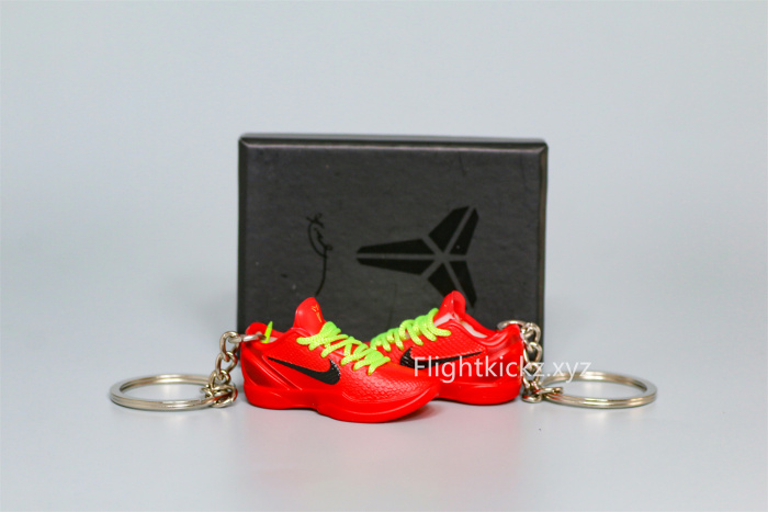 Mini Sneaker Nike Kobe 6 Protro Reverse Grinch  3D keychain