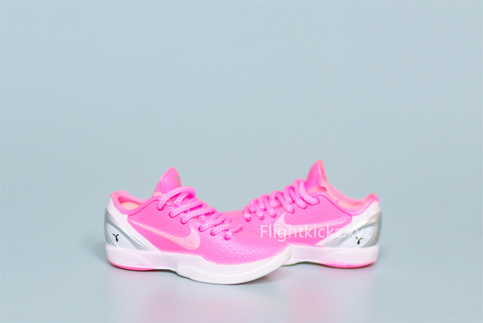 Mini Sneaker Nike Zoom Kobe Protro 6 Think Pink 3D keychain