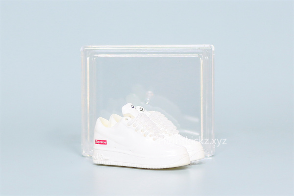 Mini Sneaker Air Force 1 '07 Virgil X Moma Off White X MOMA 3D keychain