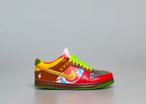 Mini Sneaker Nike SB Dunk Low 'What The Dunk 3D keychain