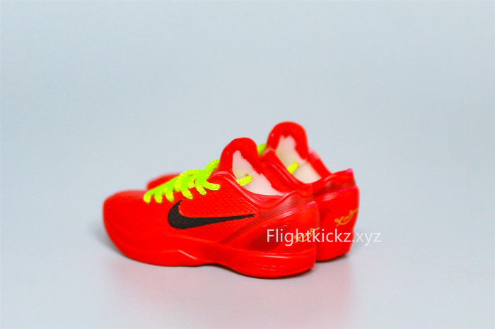 Mini Sneaker Nike Kobe 6 Protro Reverse Grinch  3D keychain
