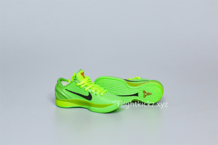 Mini SneakerNike Zoom Kobe 6 Protro “Grinch” 3D keychain