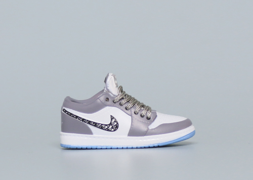Mini Sneaker Di0r x Air Jordan 1 Low 3D keychain