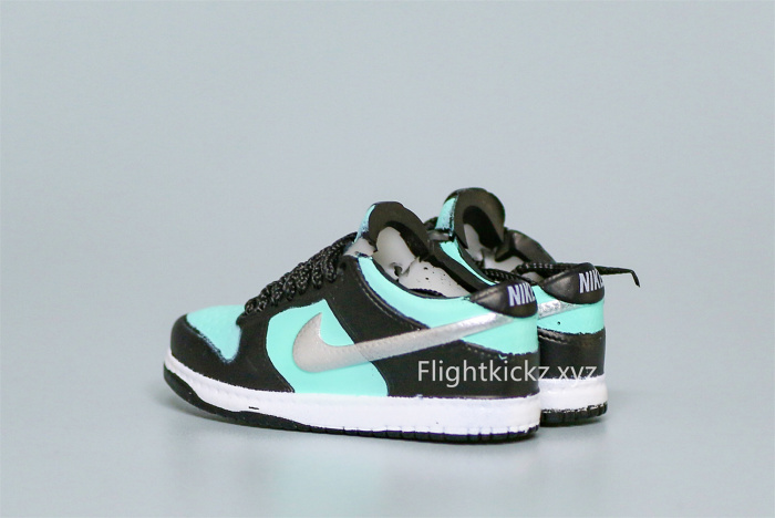 Mini Sneaker Tiffany C0 x Nike Dunk SB 3D keychain