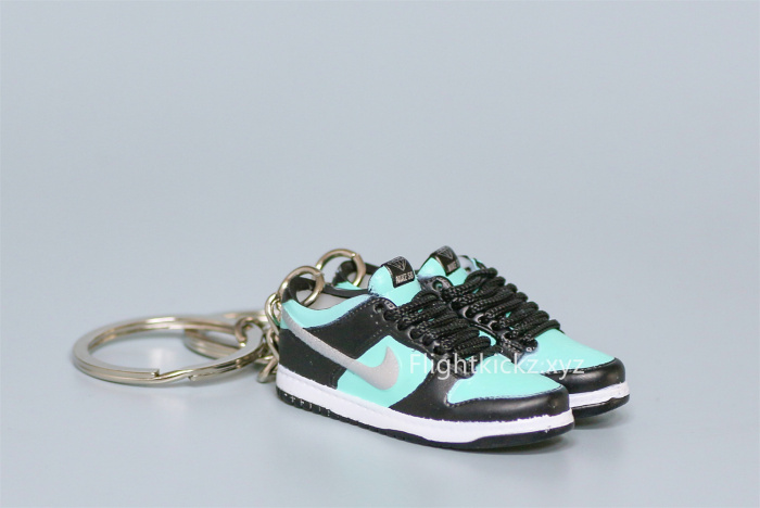 Mini Sneaker Tiffany C0 x Nike Dunk SB 3D keychain