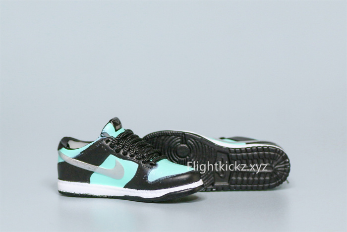 Mini Sneaker Tiffany C0 x Nike Dunk SB 3D keychain