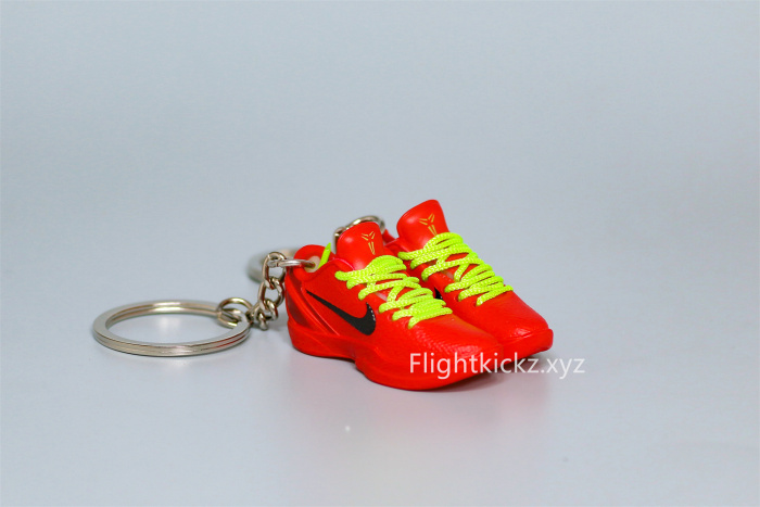 Mini Sneaker Nike Kobe 6 Protro Reverse Grinch  3D keychain