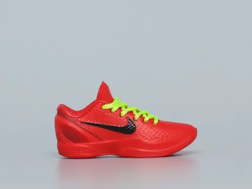 Mini Sneaker Nike Kobe 6 Protro Reverse Grinch 3D keychain