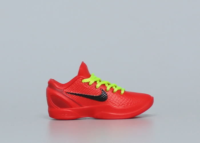Mini Sneaker Nike Kobe 6 Protro Reverse Grinch  3D keychain