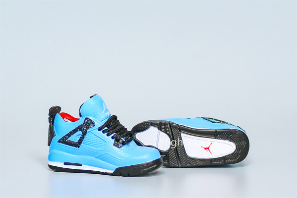 Mini Sneaker Travis Scott x Jordan 4 3D keychain