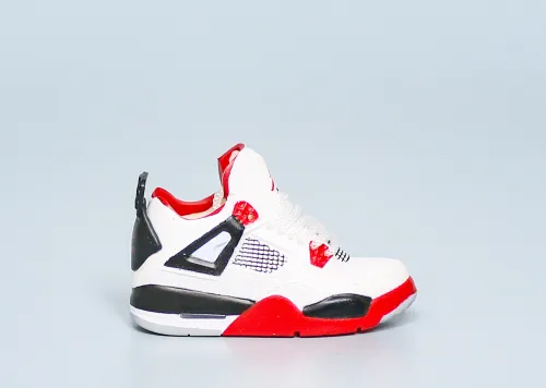 Mini Sneaker Air Jordan 4 Fire Red 3D keychain