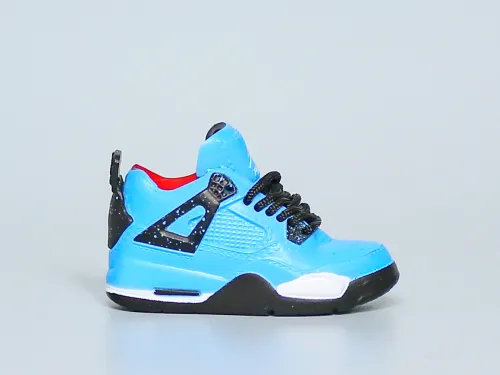 Mini Sneaker Travis Scott x Jordan 4 3D keychain