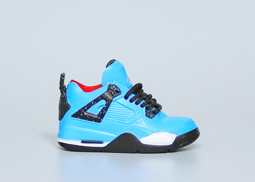 Mini Sneaker Travis Scott x Jordan 4 3D keychain