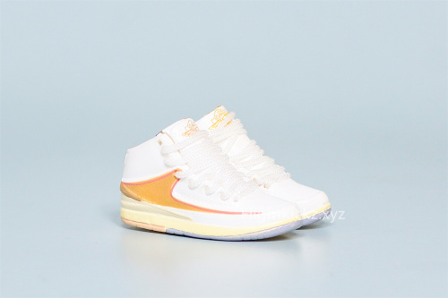 Mini Sneaker Air Jordan 2 Craft Sunset Haze 3D keychain