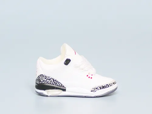 Mini Sneaker Air Jordan 3 White Cement 3D keychain
