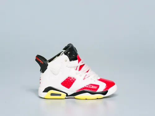 Mini Sneaker Air Jordan 6 Carmine 3D keychain