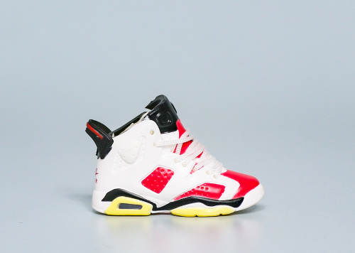 Mini Sneaker Air Jordan 6 Carmine 3D keychain