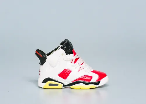 Mini Sneaker Air Jordan 6 Carmine 3D keychain