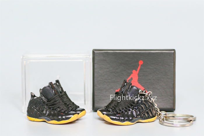 Mini Sneaker Nike Foamposite One All Star 3D keychain