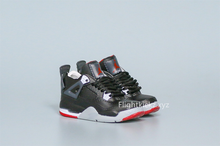 Mini Sneaker Air Jordan 4 Bred 3D keychain