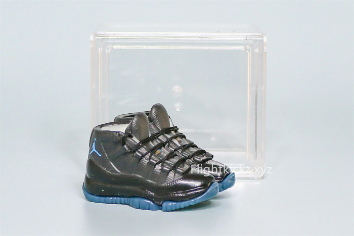 Mini Sneaker Air Jordan 11 Gamma Blue 3D keychain