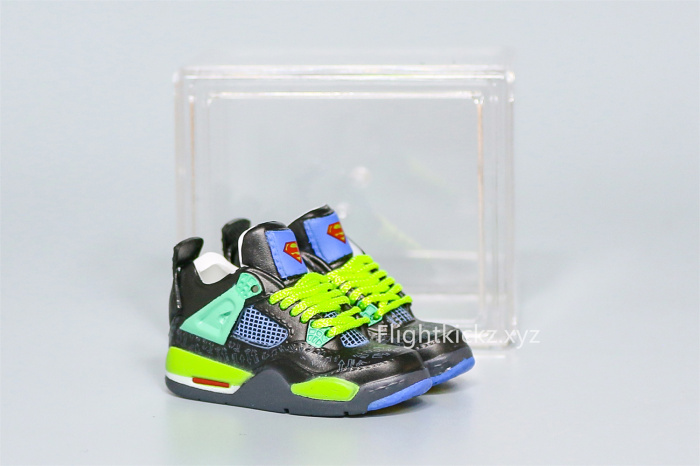 Mini Sneaker Air Jordan 14 DB Super Man 3D keychain