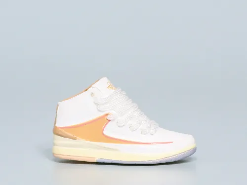 Mini Sneaker Air Jordan 2 Craft Sunset Haze 3D keychain