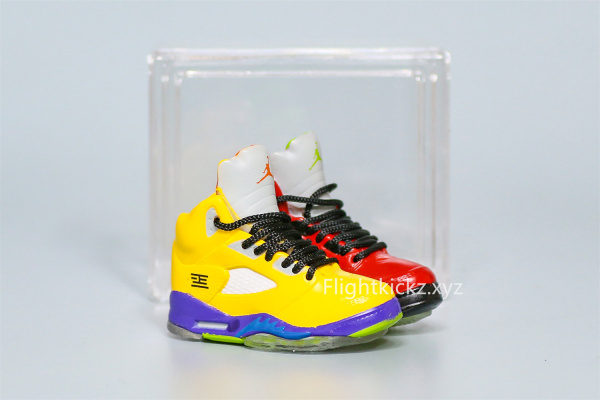 Mini Sneaker Air Jordan 5 What the 3D keychain