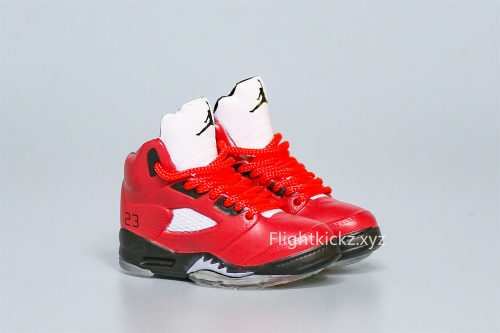 Mini Sneaker Air Jordan 5 Bull 3D keychain