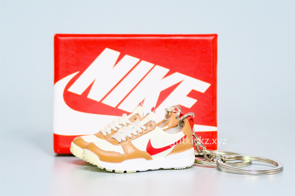 Mini Sneaker Nike Craft Mars Yard Shoe 2.0 Tom Sachs Space Camp 3D keychain