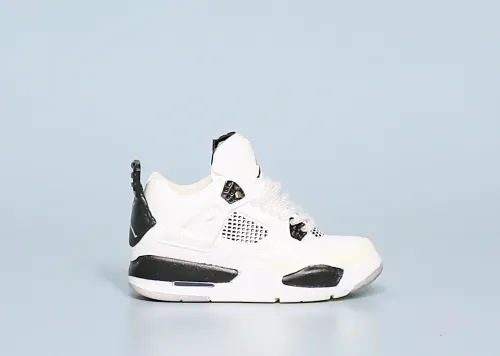 Mini Sneaker Air Jordan 4 Retro Military Black 3D keychain