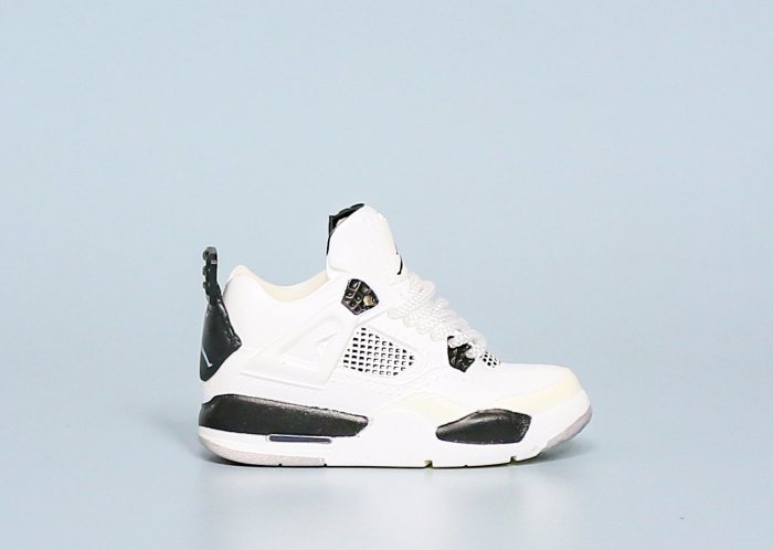 Mini Sneaker Air Jordan 4 Retro Military Black 3D keychain