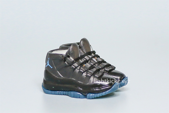 Mini Sneaker Air Jordan 11 Gamma Blue 3D keychain