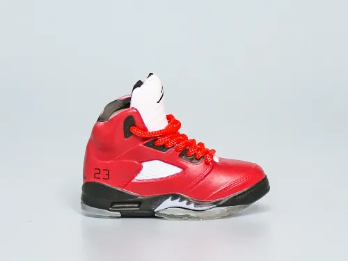 Mini Sneaker Air Jordan 5 Bull 3D keychain