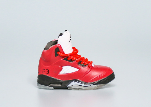 Mini Sneaker Air Jordan 5 Bull 3D keychain