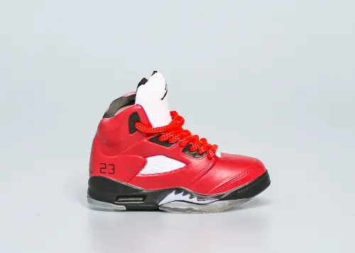 Mini Sneaker Air Jordan 5 Bull 3D keychain