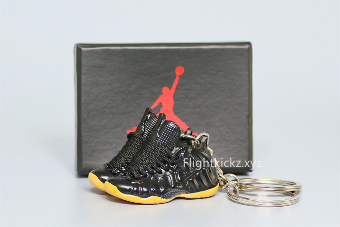 Mini Sneaker Nike Foamposite One All Star 3D keychain