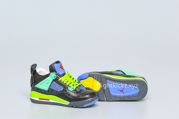 Mini Sneaker Air Jordan 14 DB Super Man 3D keychain