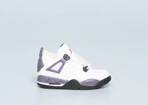 Mini Sneaker Air Jordan 4 White Cement 3D keychain