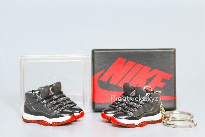 Mini Sneaker Air Jordan 11 Bred 3D keychain