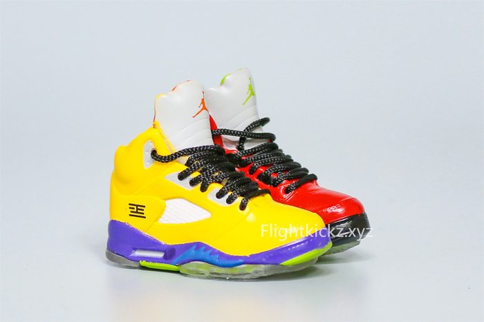 Mini Sneaker Air Jordan 5 What the 3D keychain