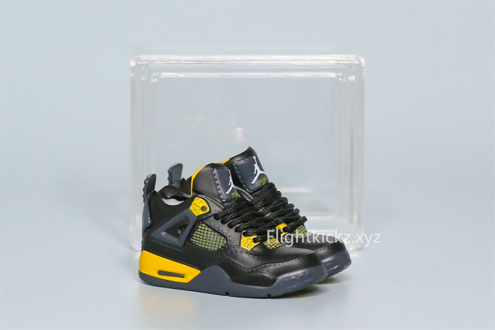 Mini Sneaker Air Jordan 4 Thunder 3D keychain