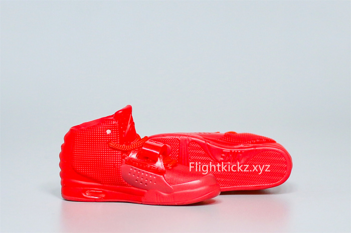 Mini Sneaker Nike Air Yeezy 2  Red October 3D keychain