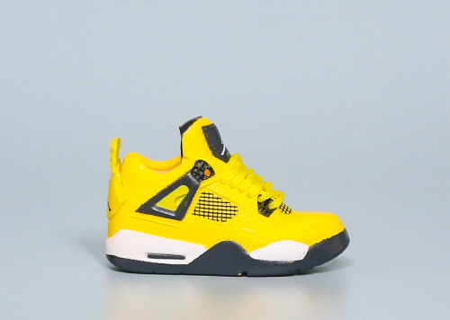 Mini Sneaker Air Jordan 4 Lightning 3D keychain