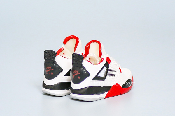 Mini Sneaker Air Jordan 4 Fire Red 3D keychain